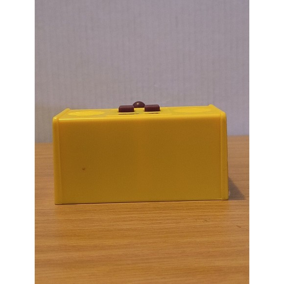 Vintage Pac-Man Bandai Namco Small Handheld Arcade Game Yellow WORKS - Picture 4 of 6